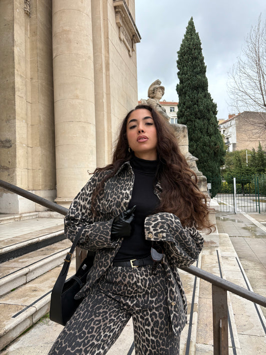 Pantalon Léopard